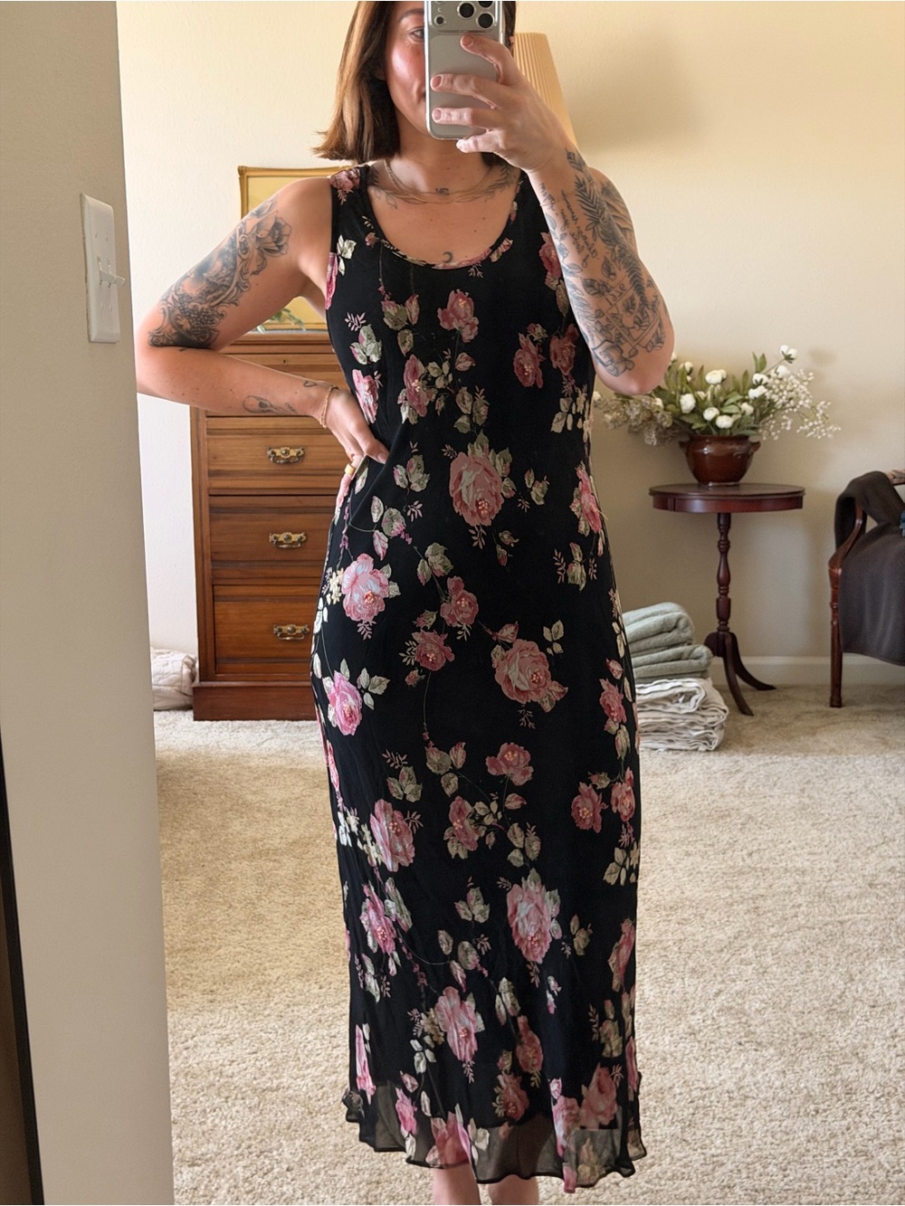 VINTAGE 90s "PRACTICAL MAGIC" TWO-PIECE MAXI SET